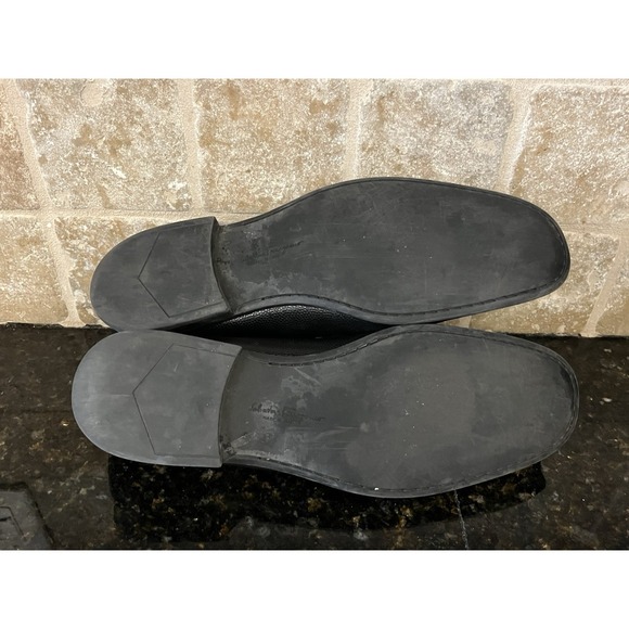 Salvatore Ferragamo Moccasin With Gancini Ornament‎ Size 10.5 Black main image 6
